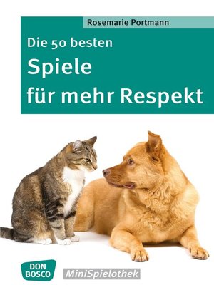 cover image of Die 50 besten Spiele für mehr Respekt--eBook
